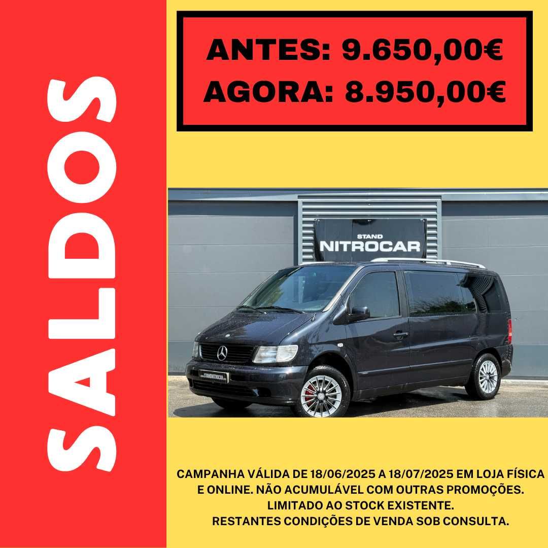 MERCEDES-BENZ V220 CDI AMBIENTE 7 LUGARES