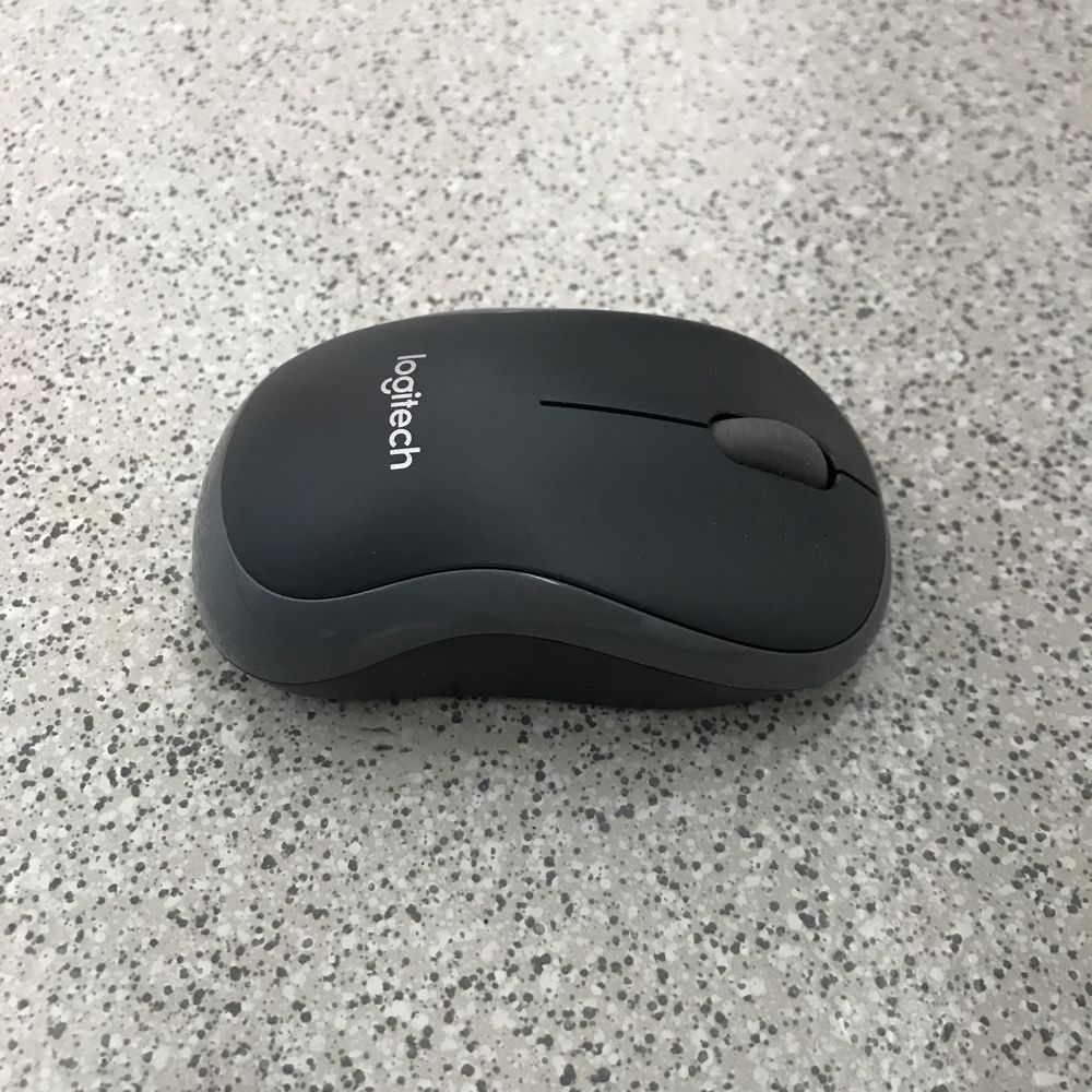 Миша Logitech M185 Wireless Grey