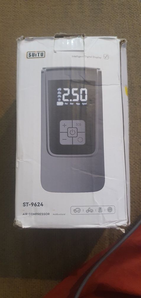 Compressor ar portátil novo