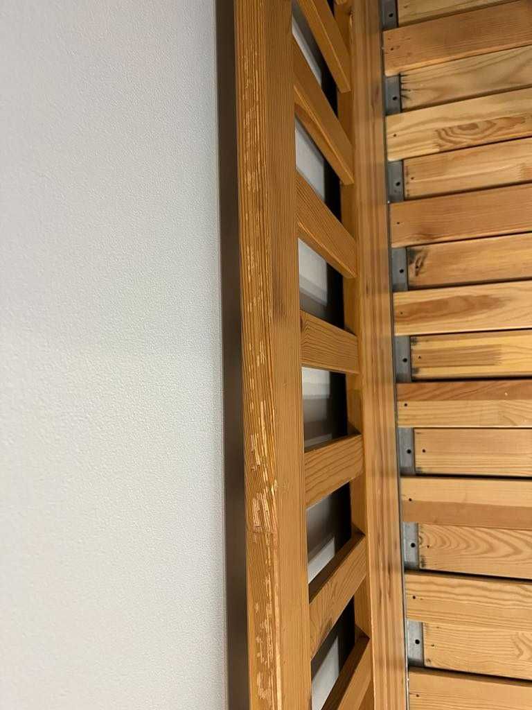 Łóżko rozkładane Hemnes z litego drewna IKEA. ZAREZERWOWANE