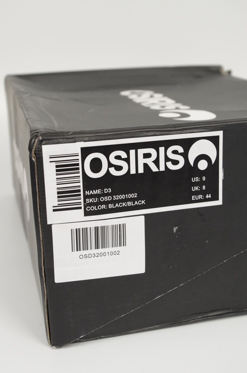 Кросівки OSIRIS D3 2001 Black/Black Reflective оригінал