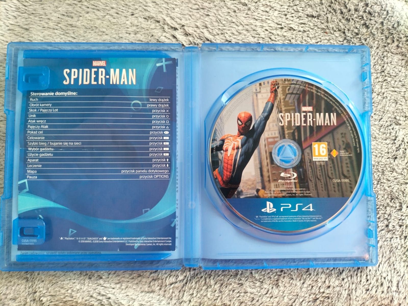 Gra Ps4 Spiderman