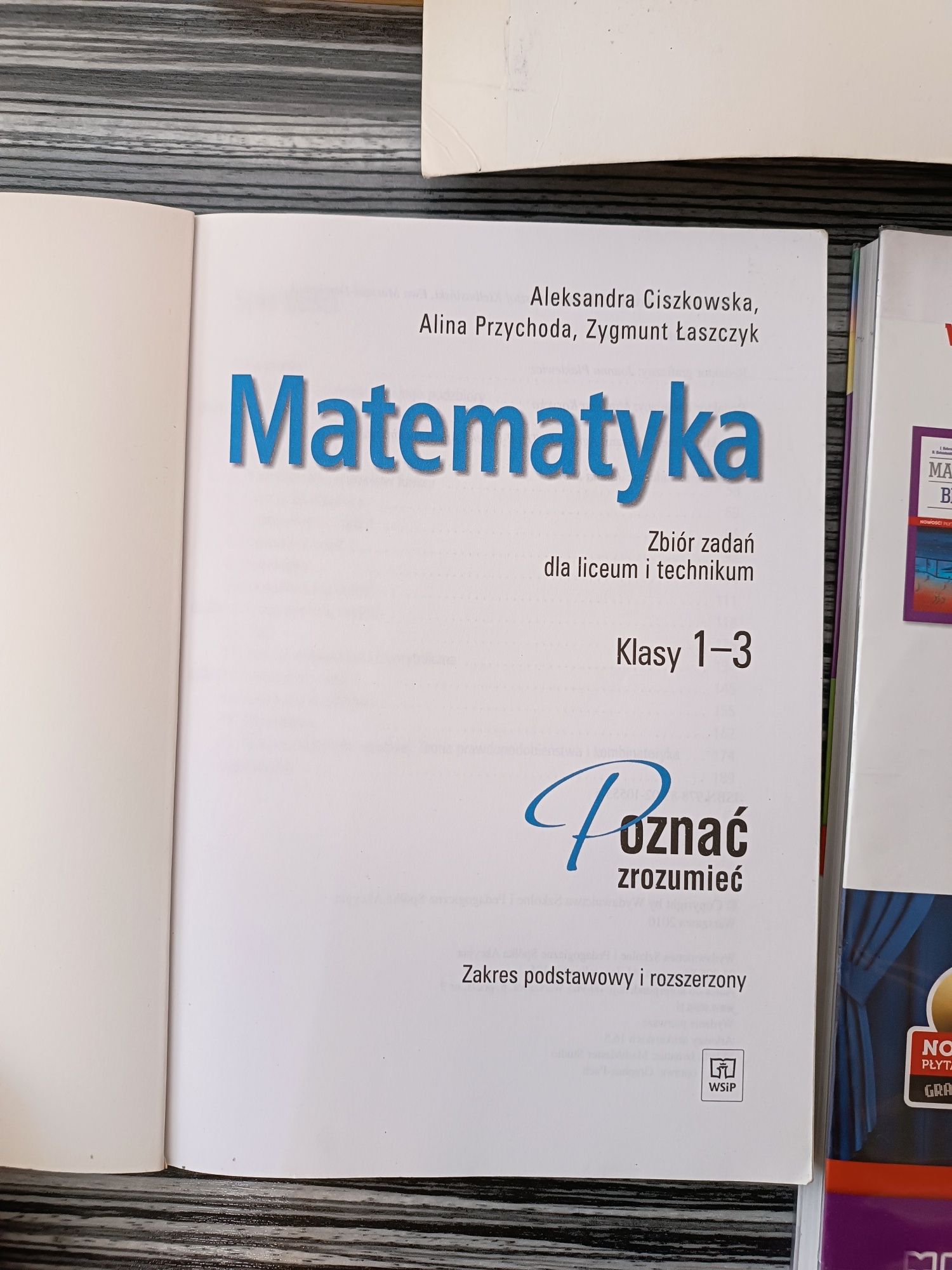 Poznać zrozumieć matematyka pakiet podręczników do matury