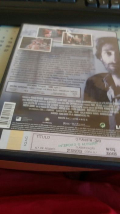 Dvd original 'o pianista'