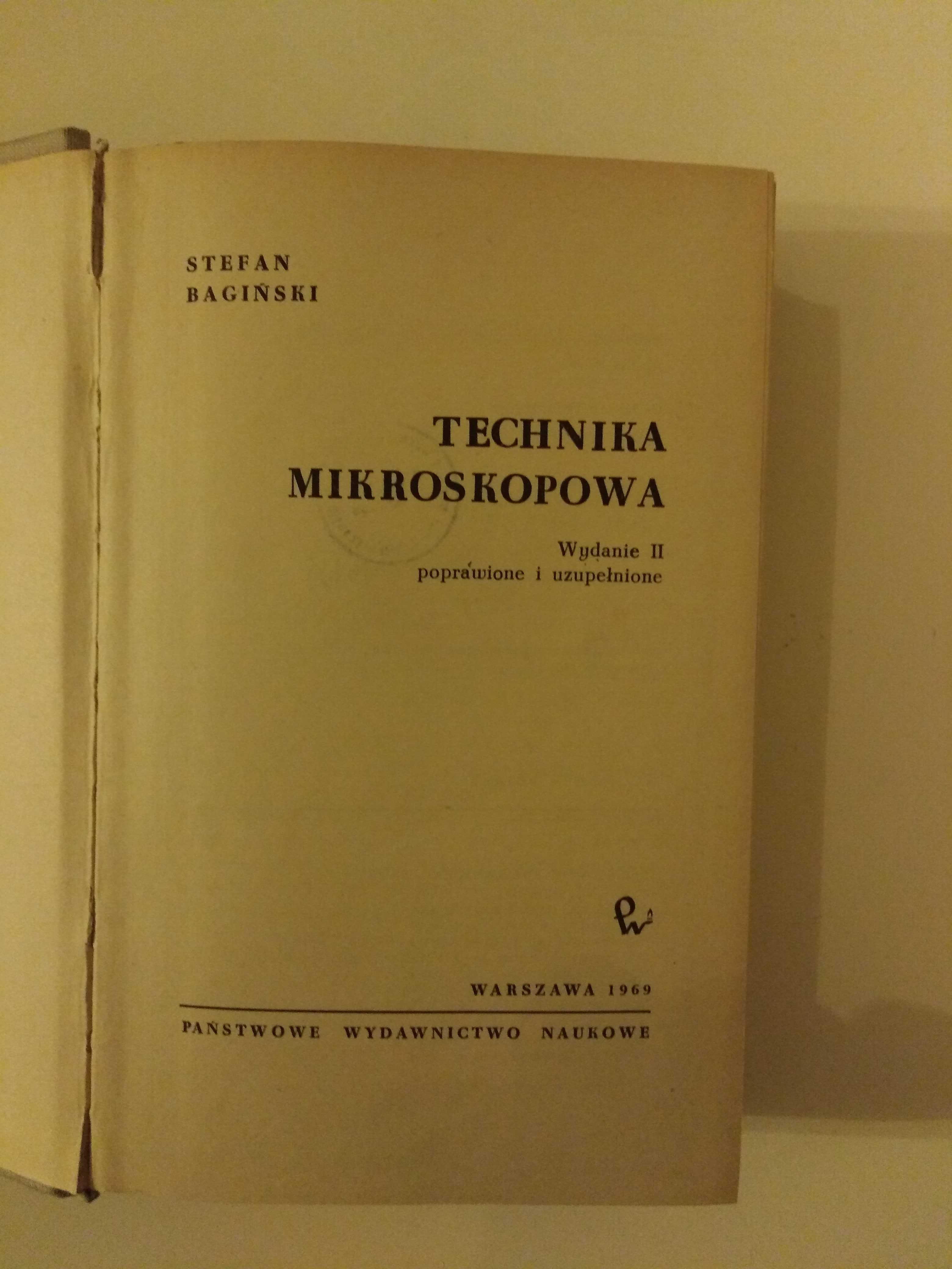 Technika mikroskopowa Stefan Bagiński