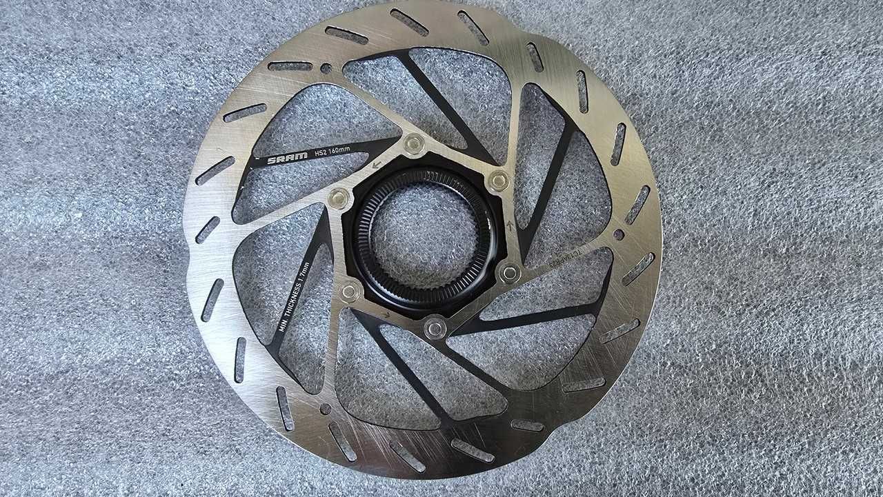 Нові гальмівні диски Sram LXR\Centerline\HS2