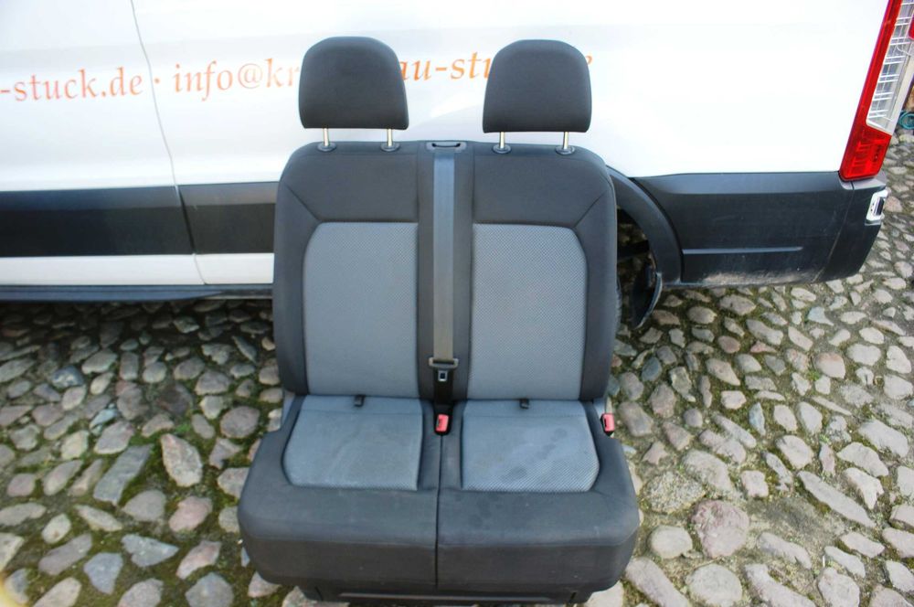VW Crafter II Man TGE Fotel Prawy Podwójny Ładny 2018-