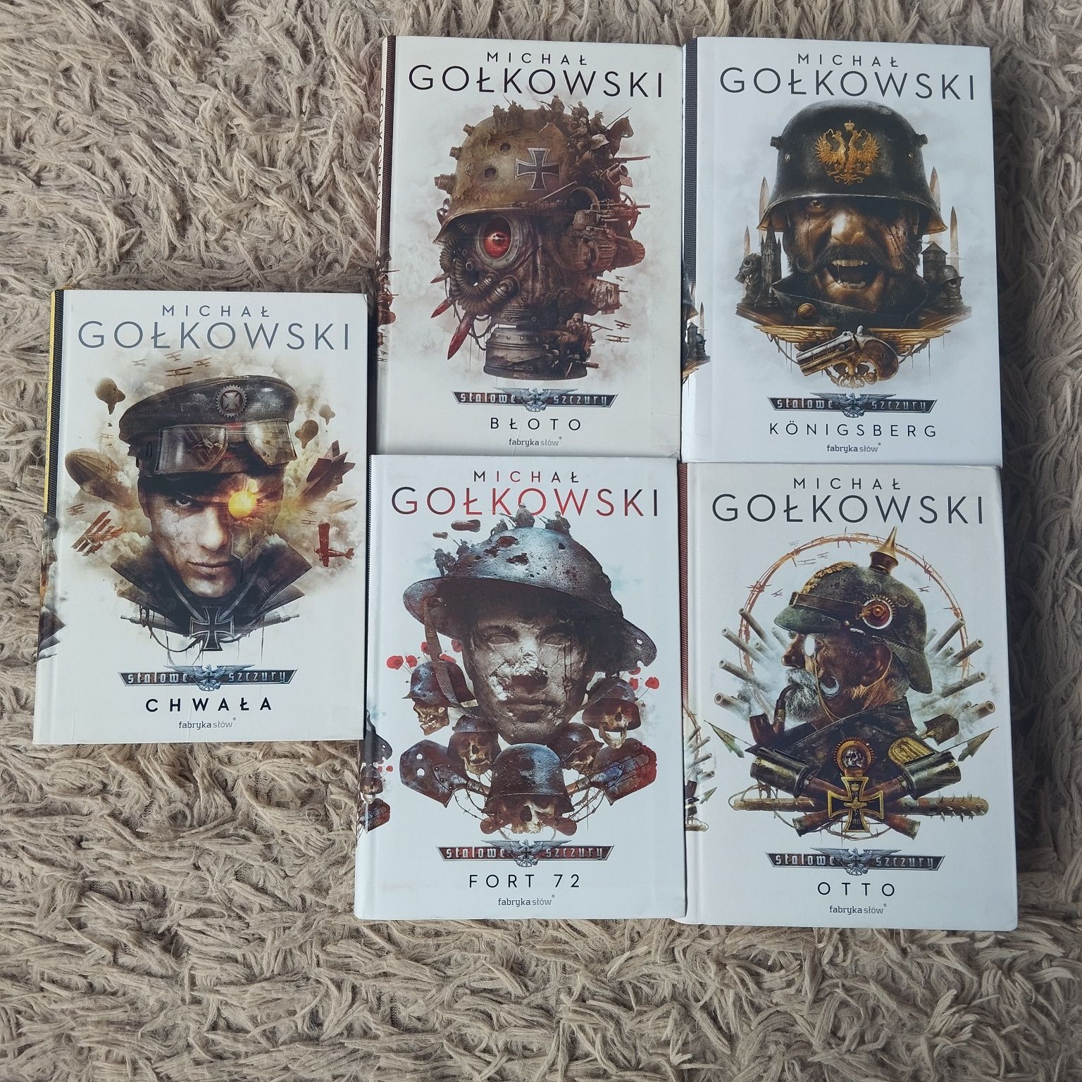 Stalowe szczury Michał Gołkowski tomy 1-5