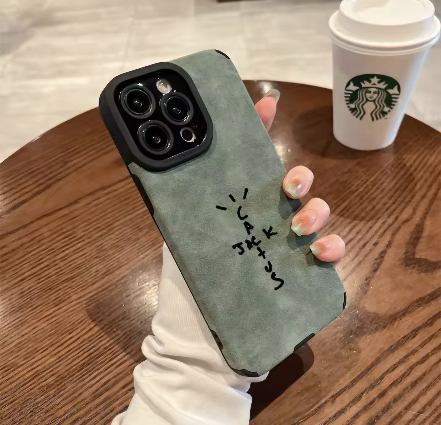 Capa IPhone do 11 até ao 16 Pro Max, capa do Travis Scott, Cactus Jack