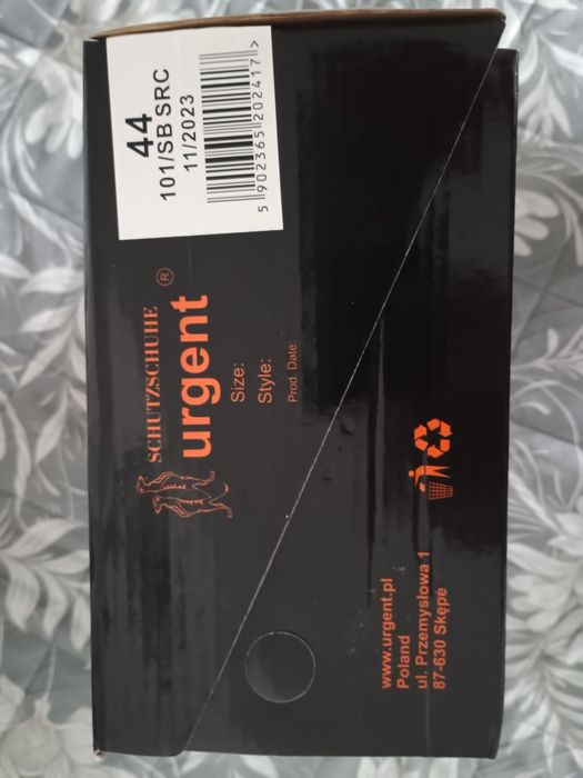 Obuwie robocze Urgent  rozmiar 43