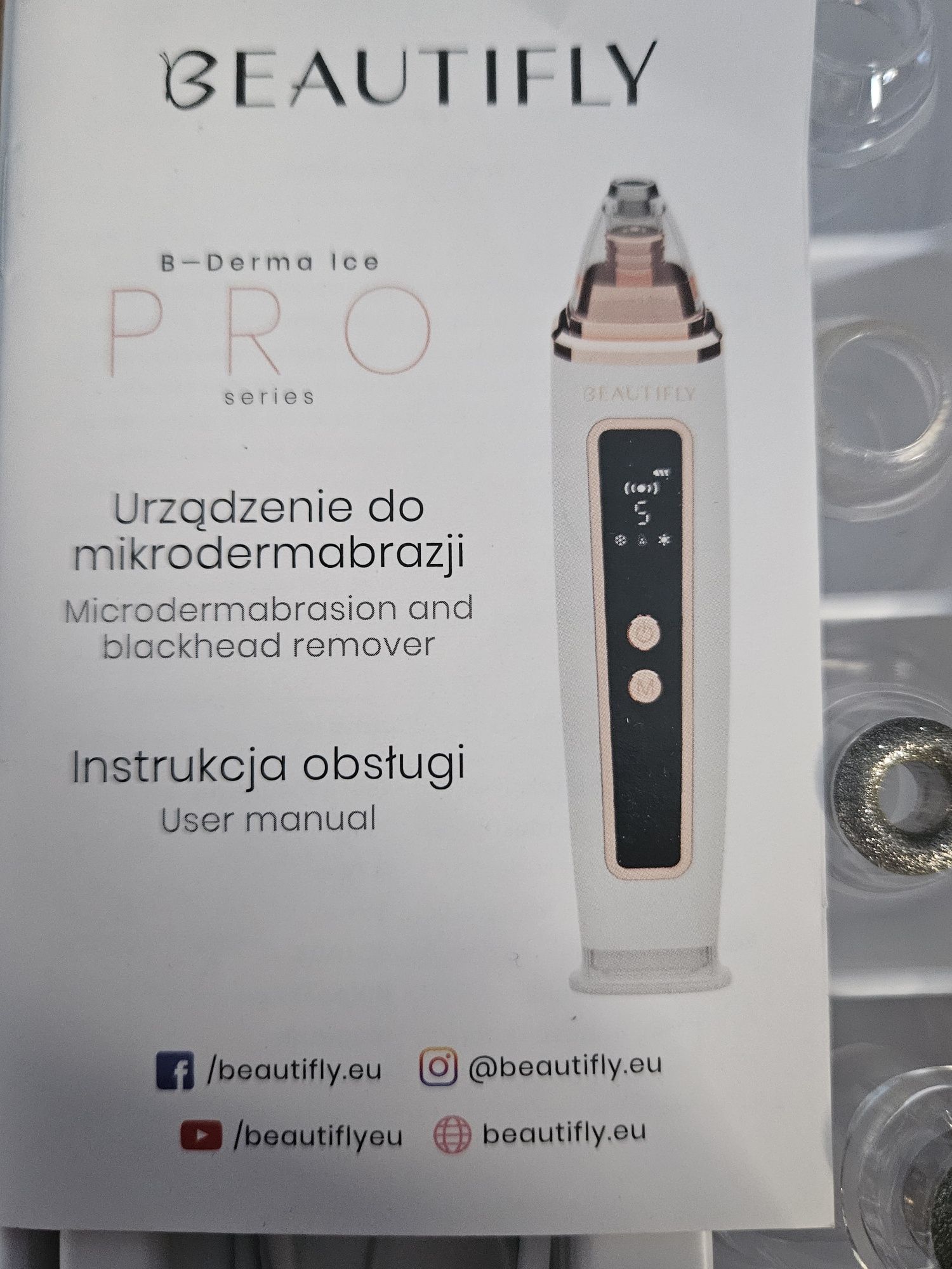 Urządzenie beautifly b-derma ice Pro