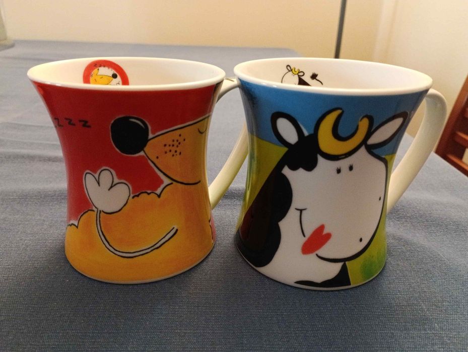 Canecas - modelos e cores variados