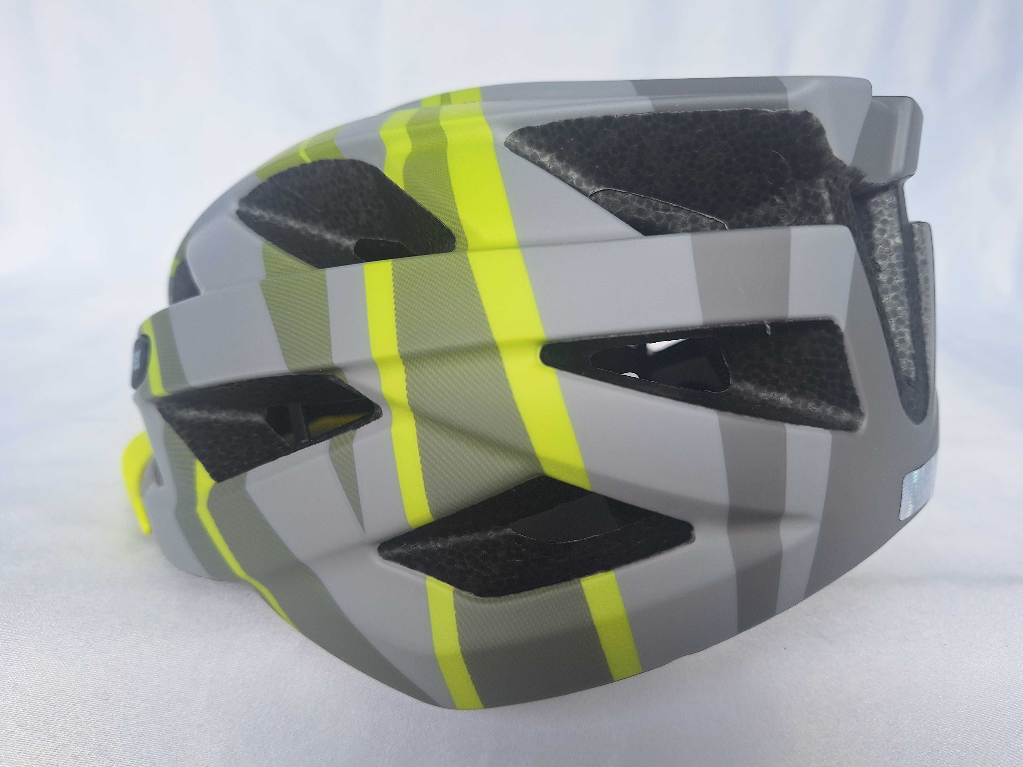 Kask rowerowy Uvex Air Wing cc Grey Lime Mat M 52-57cm