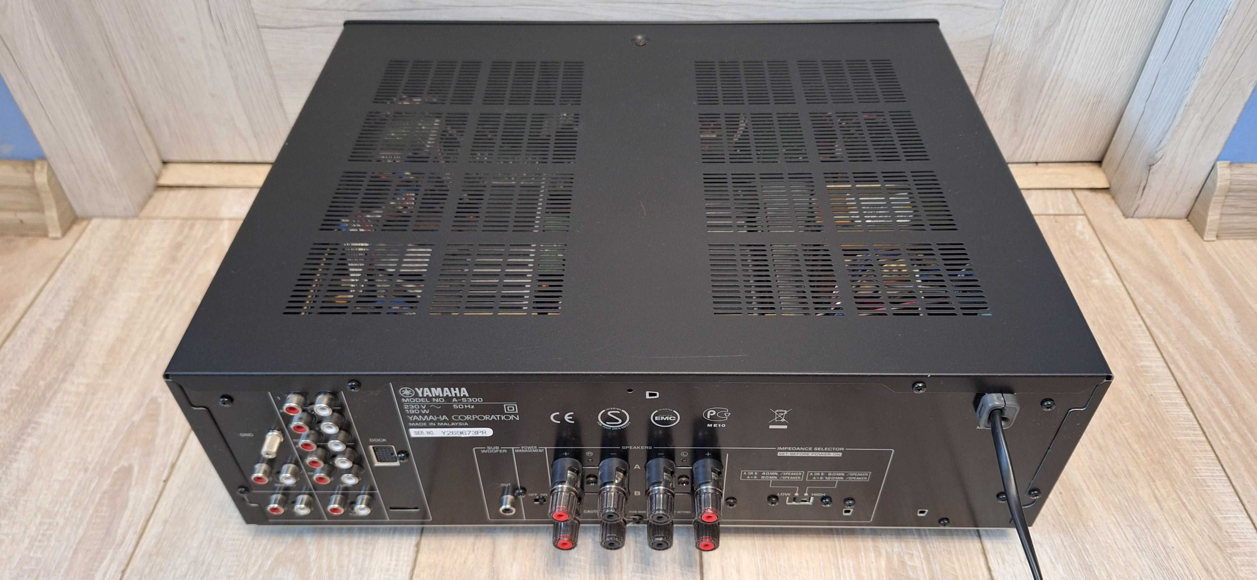 Wzmacniacz YAMAHA A-S300 + Oryginalny PILOT ! 100% Sprawna ! BDB