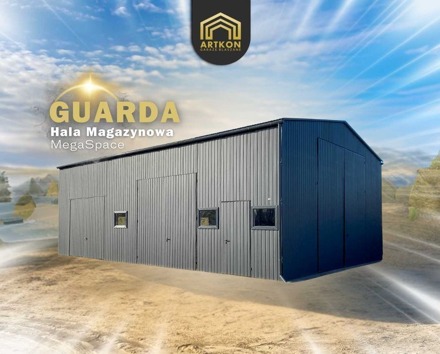 Hale stalowe Magazynowe, Hala blaszana stalowa, Magazyn blaszany Wiata