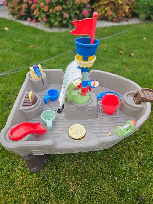 LITTLE TIKES piaskownica stół wodny ogrodowy statek piracki do zabawy
