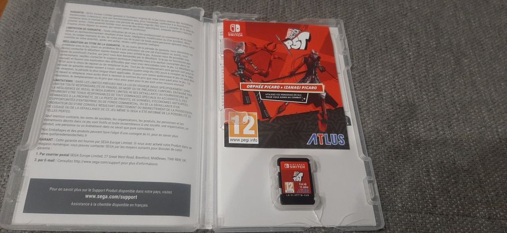 Gra Persona 5 nintendo