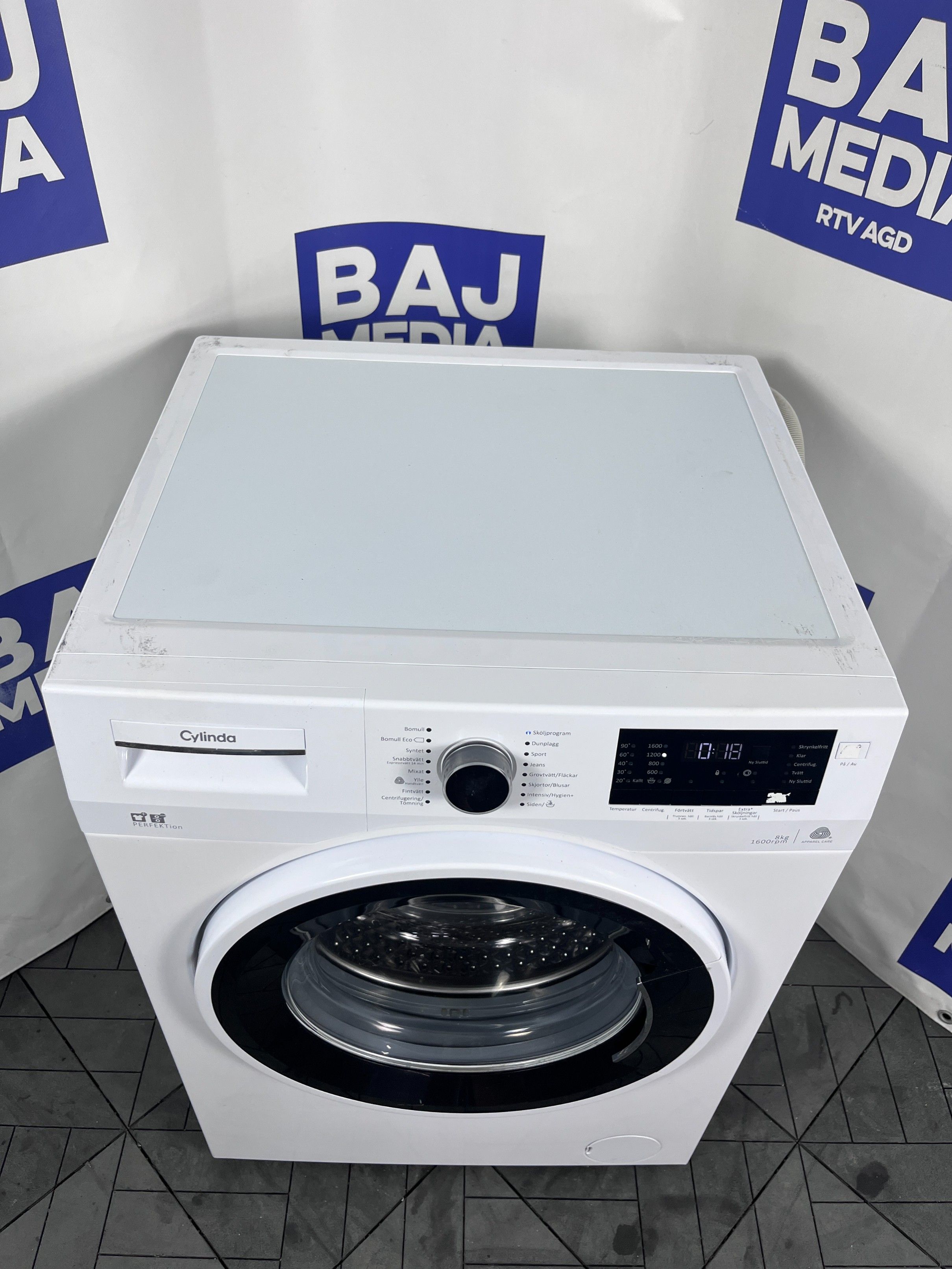 Pralka Cylinda Perfection Premium 8Kg/1600Ob/A++/Dostawa/6Mscgwarancja