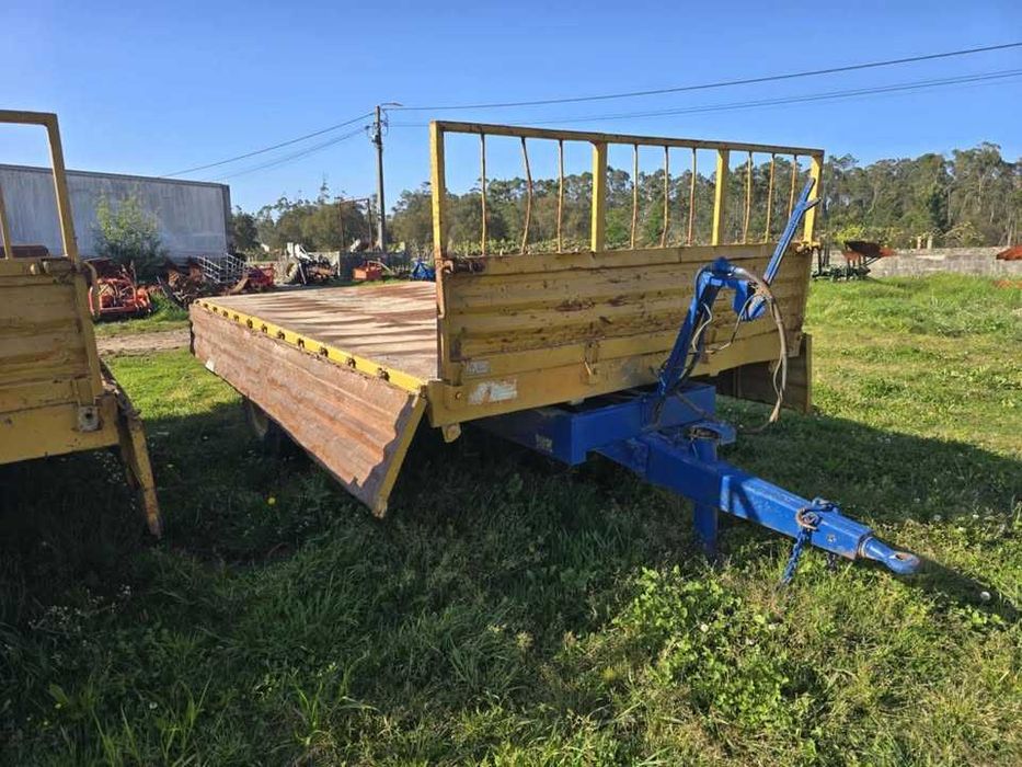 Reboque agricola tribasculante galucho 10000 kg - usado