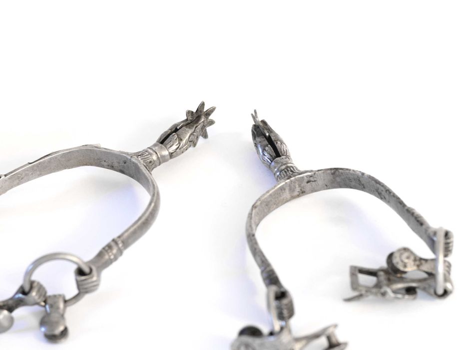 PRATA | esporas cavaleiro em prata