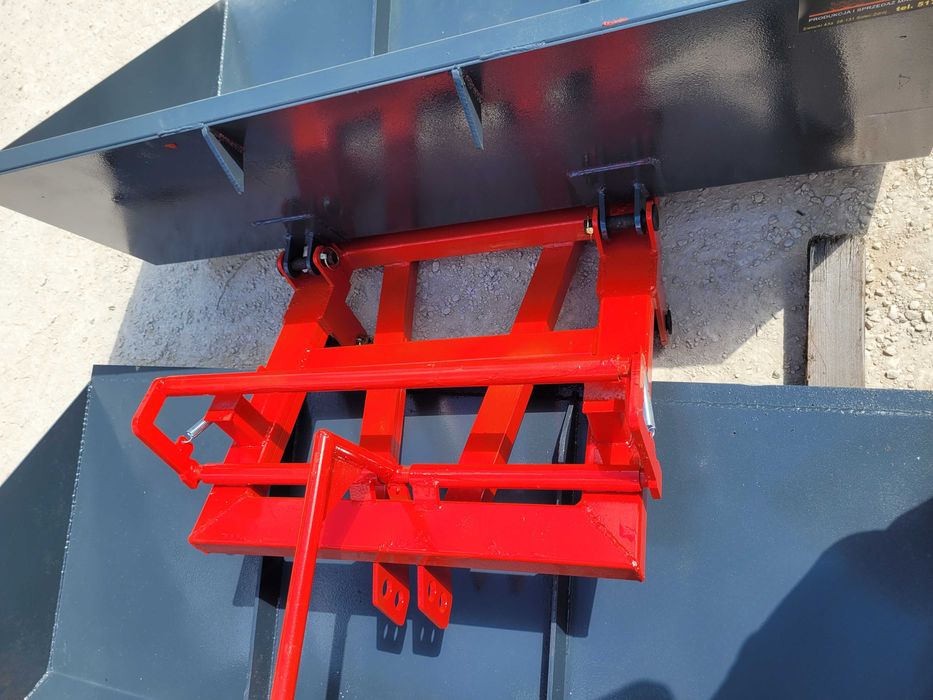 Łyżka łycha na tył ciągnika z kiprowaniem do gruzu ziemi DOWÓZ pod dom