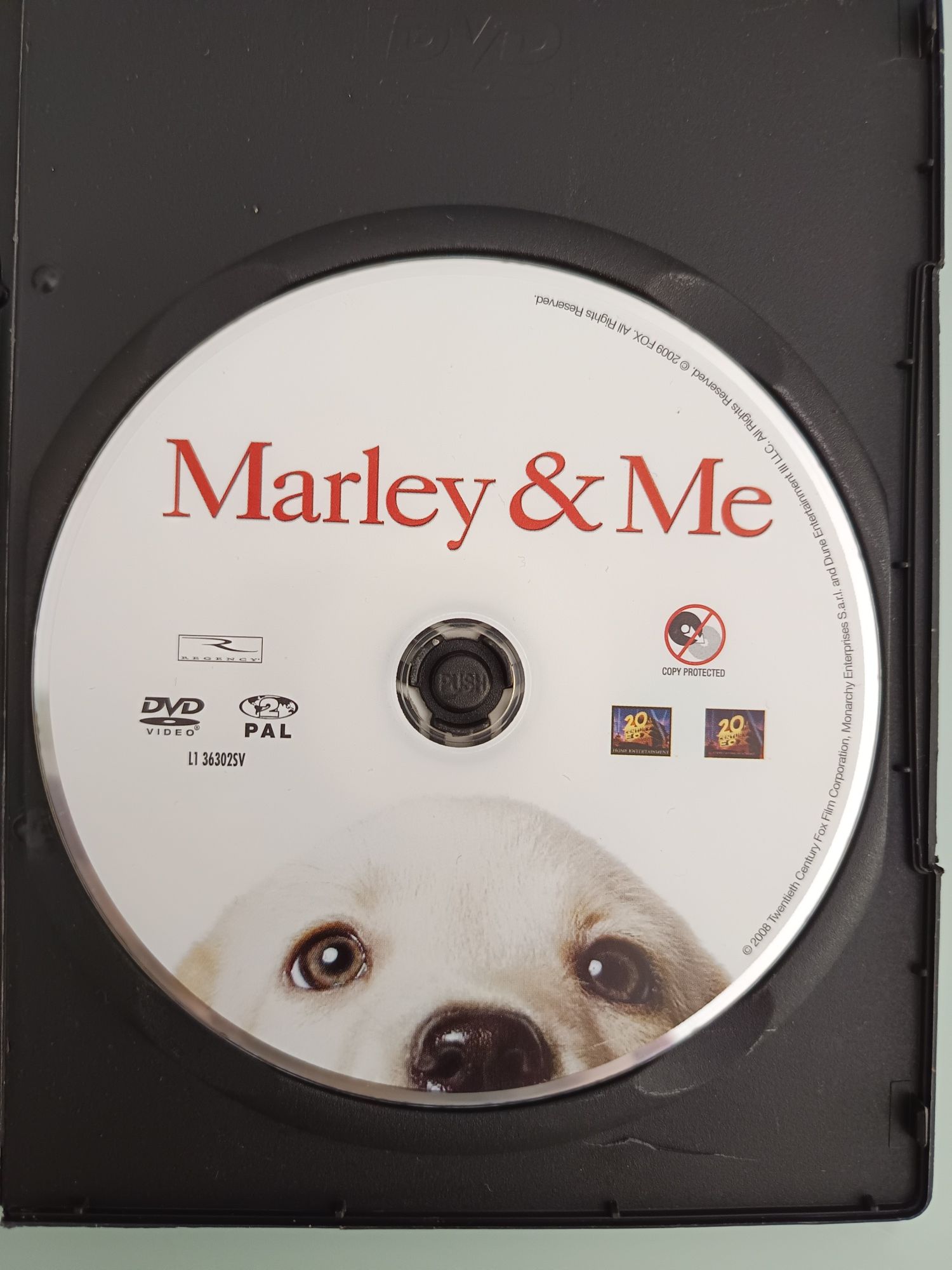 DVD Marley & eu   .