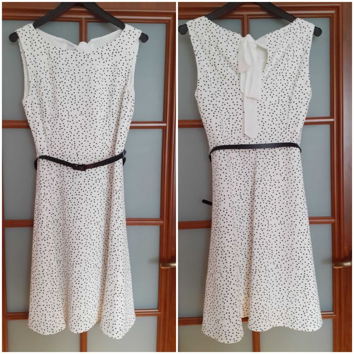 sukienka Jacqueline Riu r.40 ecru