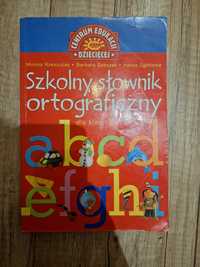 Szkolny słownik ortograficzny dla klas 1-3