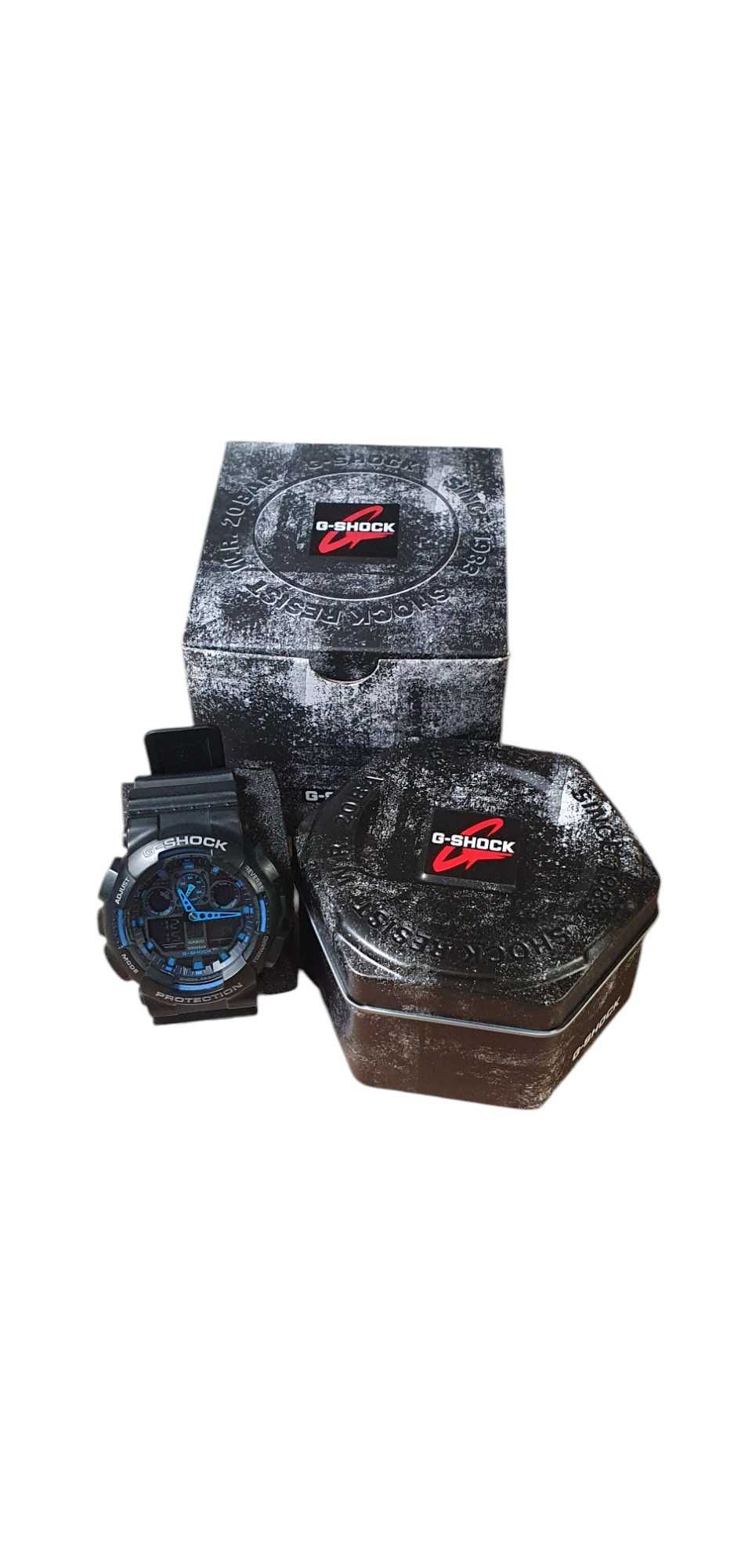 Sportowy zegarek CASIO G-SHOCK GA-100-1A2