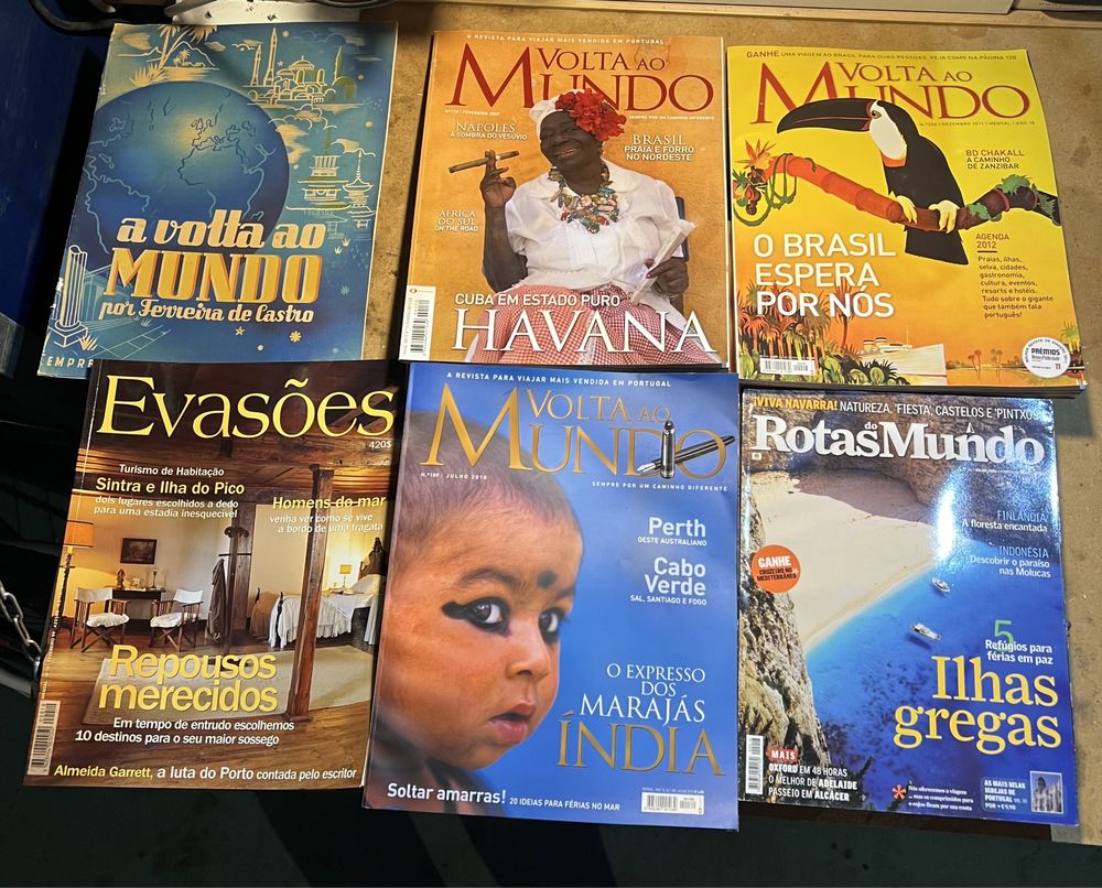 Revistas “ Volta ao Mundo” & “ Evasões”