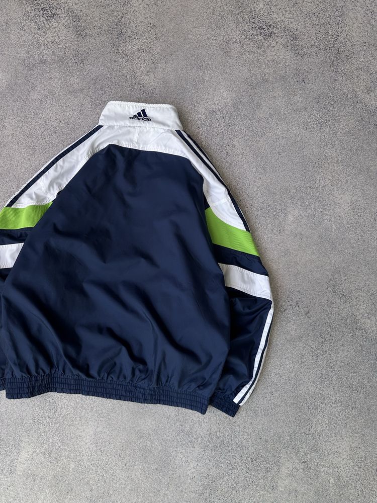 Вінтажна нейлонова олімпійка Adidas 90s чоловіча оригінал