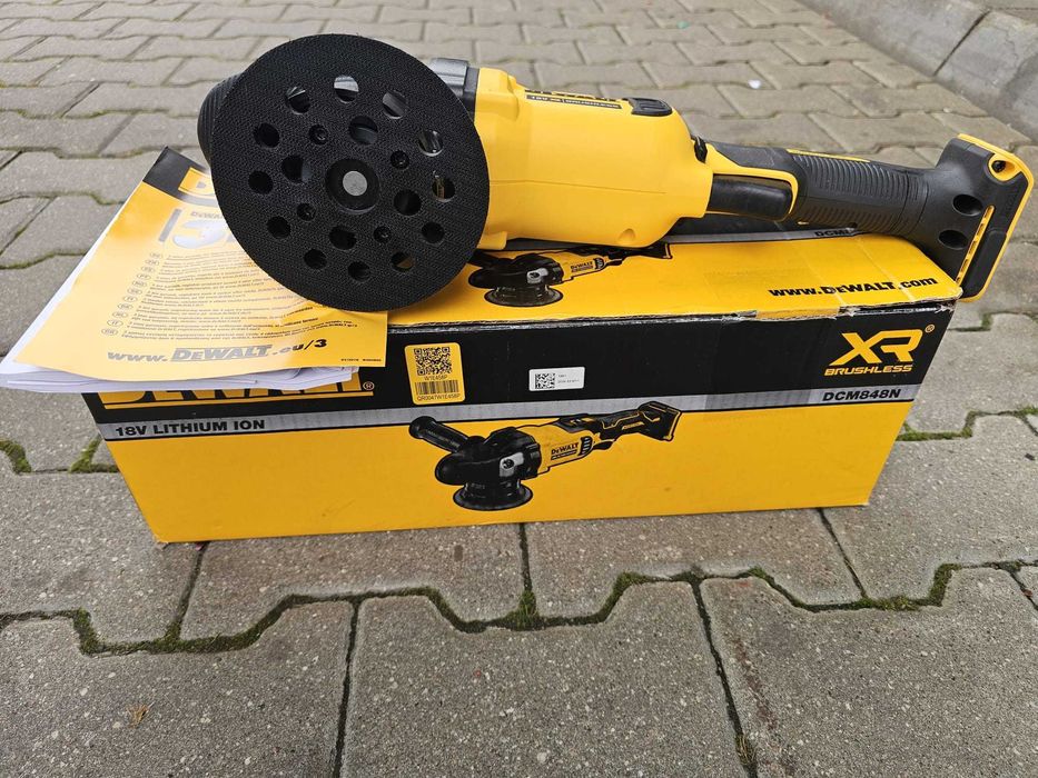 DeWalt POLERKA mimośrodowa rotacyjna 18V 125MM DCM848N - NOWA