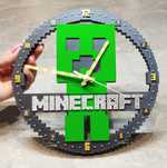 Zegar Minecraft - Clipper. Wydruk 3D