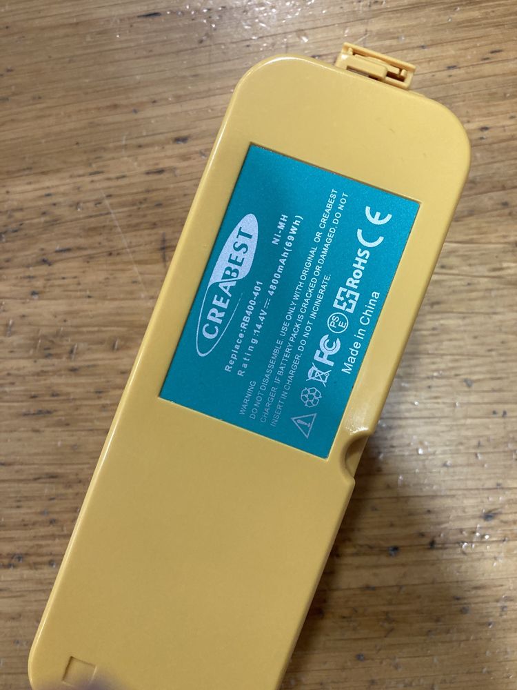 Bateria Creabest iRobot Roomba 14.4V 4800mAh - Novo