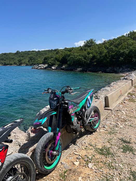 Ktm exc 450 08r Supermoto STAN BARDZO DOBRY!
