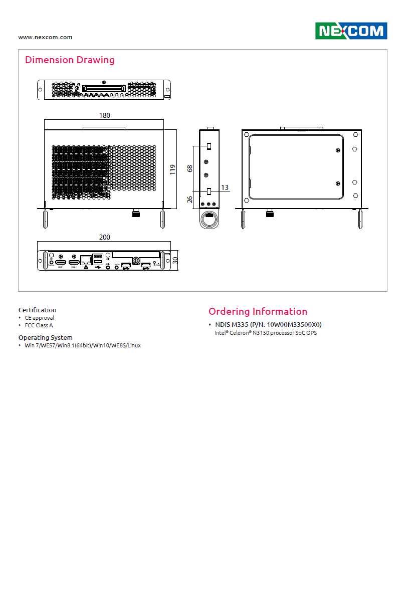 OPS Media Player NDiS M335