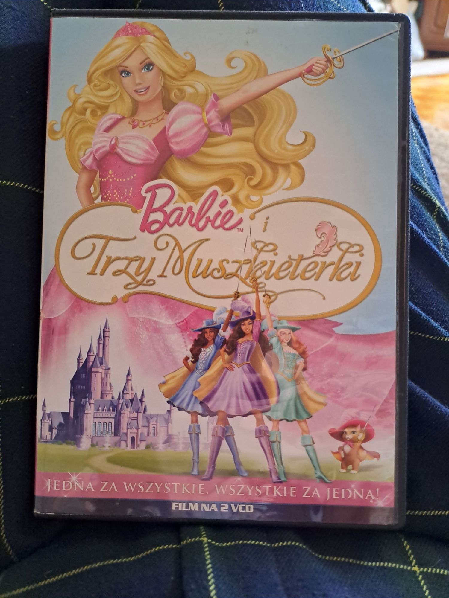 Barbie i trzy muszkieterki film na 2 VCD