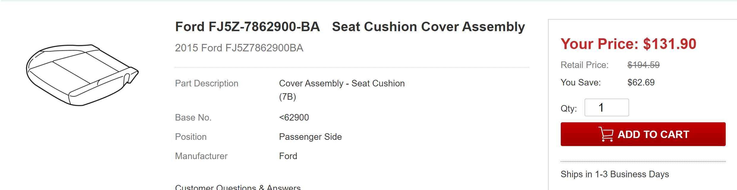 Нові оригінальні чохли (обшивка) на сидіння Ford Escape або Ford C-Max