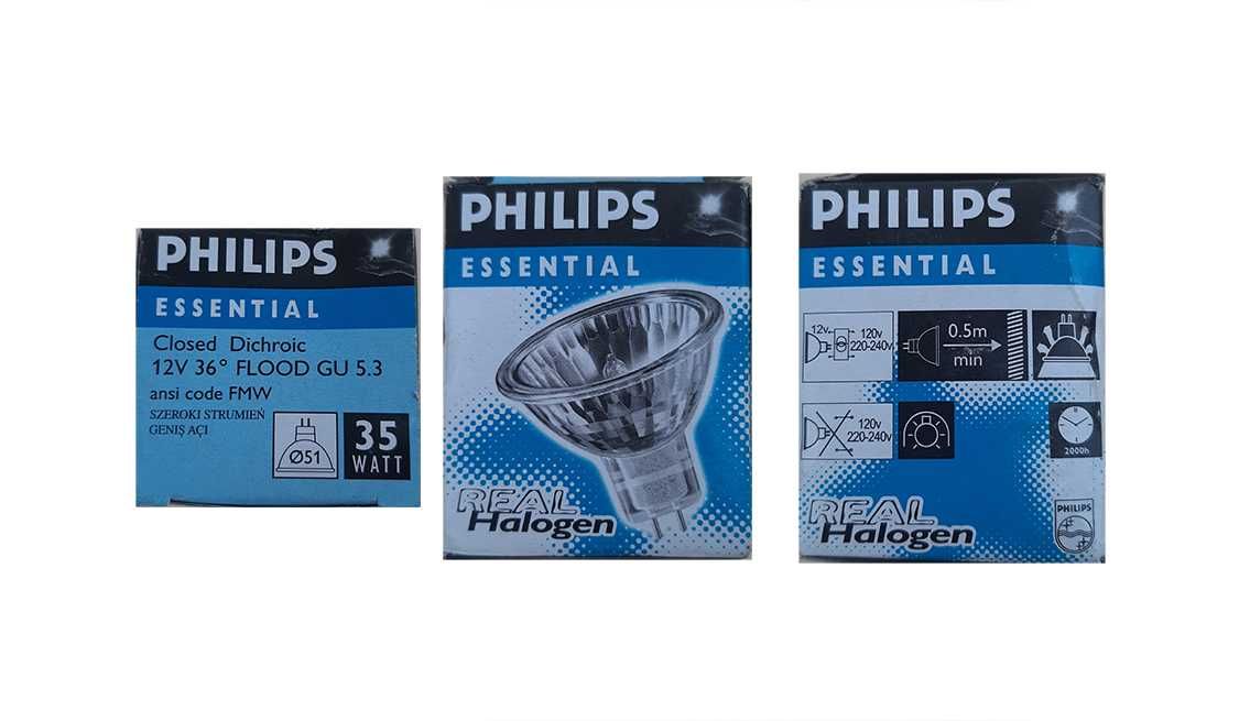 OKAZJA!!! Żarówka, żarówki Philips Essential GU 5,3 12V 35W  - 13 szt