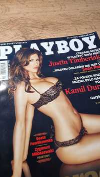 Playboy 2011 - Hope Dworaczyk, Agnieszka Jaworska, Justin Timberlake