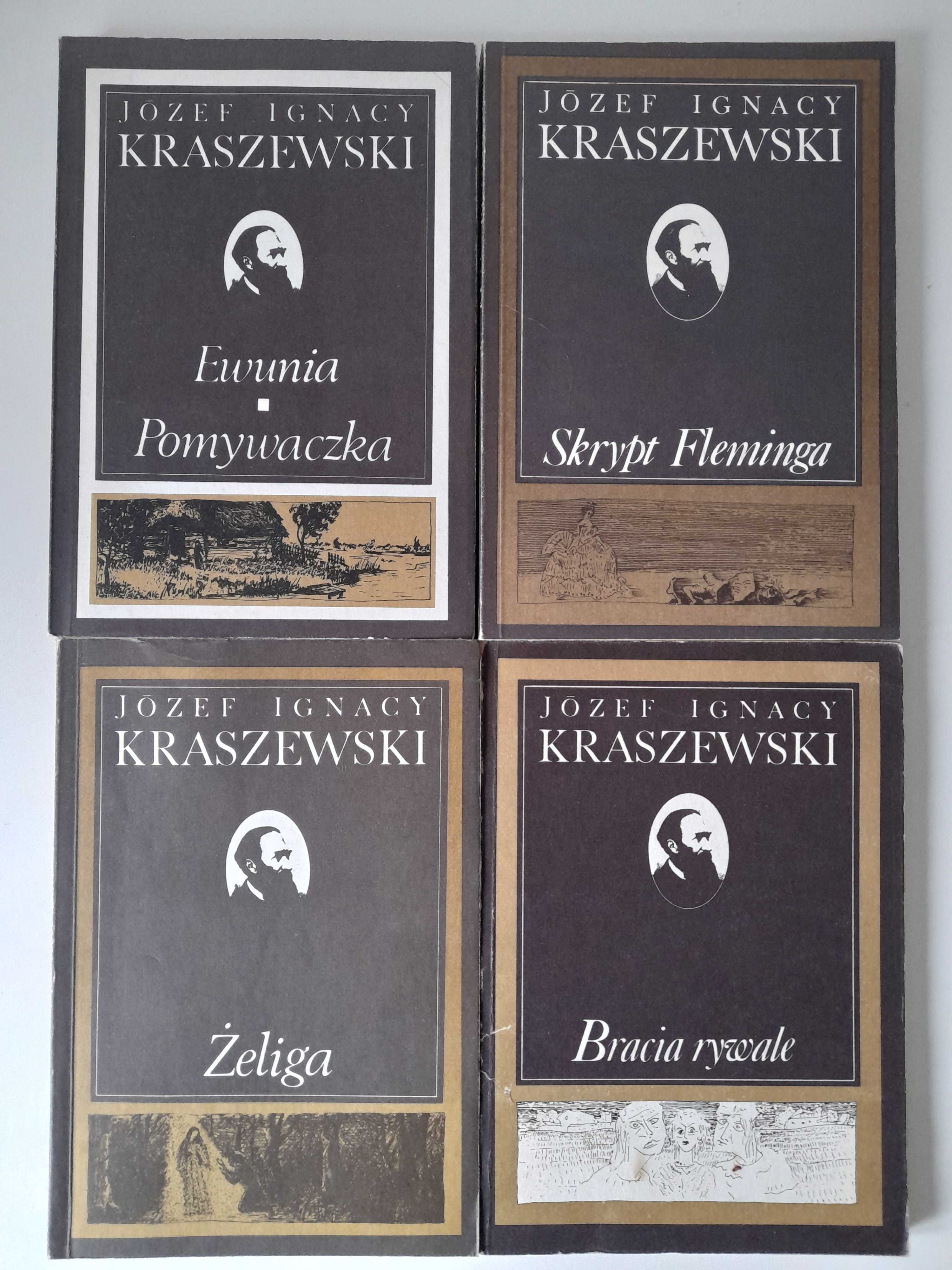 Ewunia, Pomywaczka + 3 książki Józef Ignacy Kraszewski