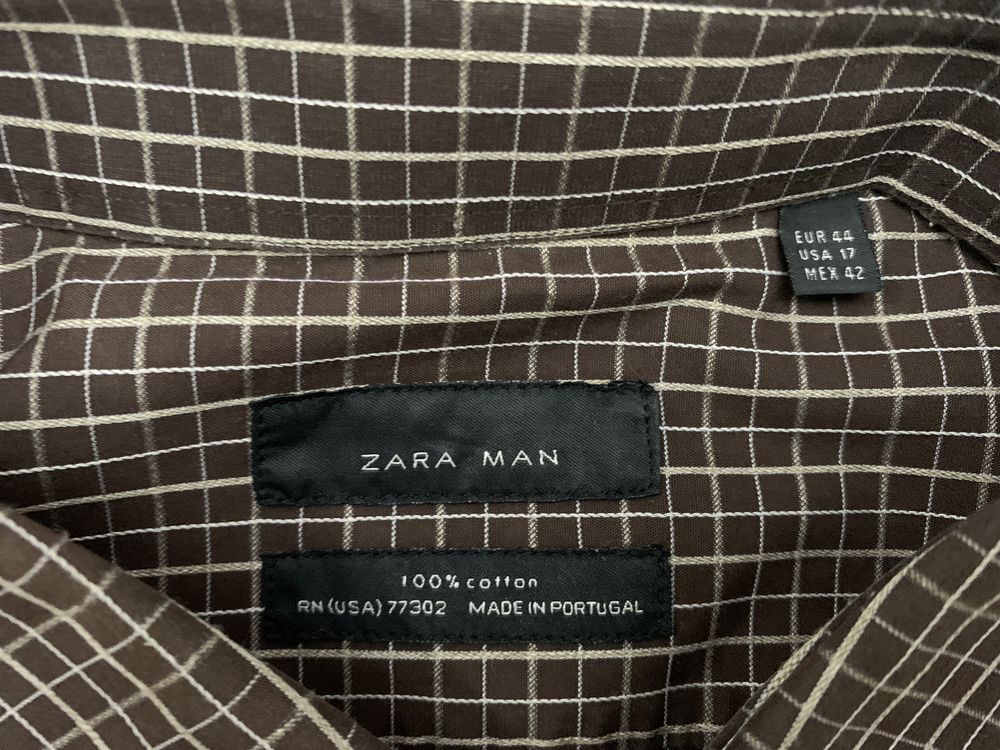 Camisa homem Zara tem 44 -Bom estado