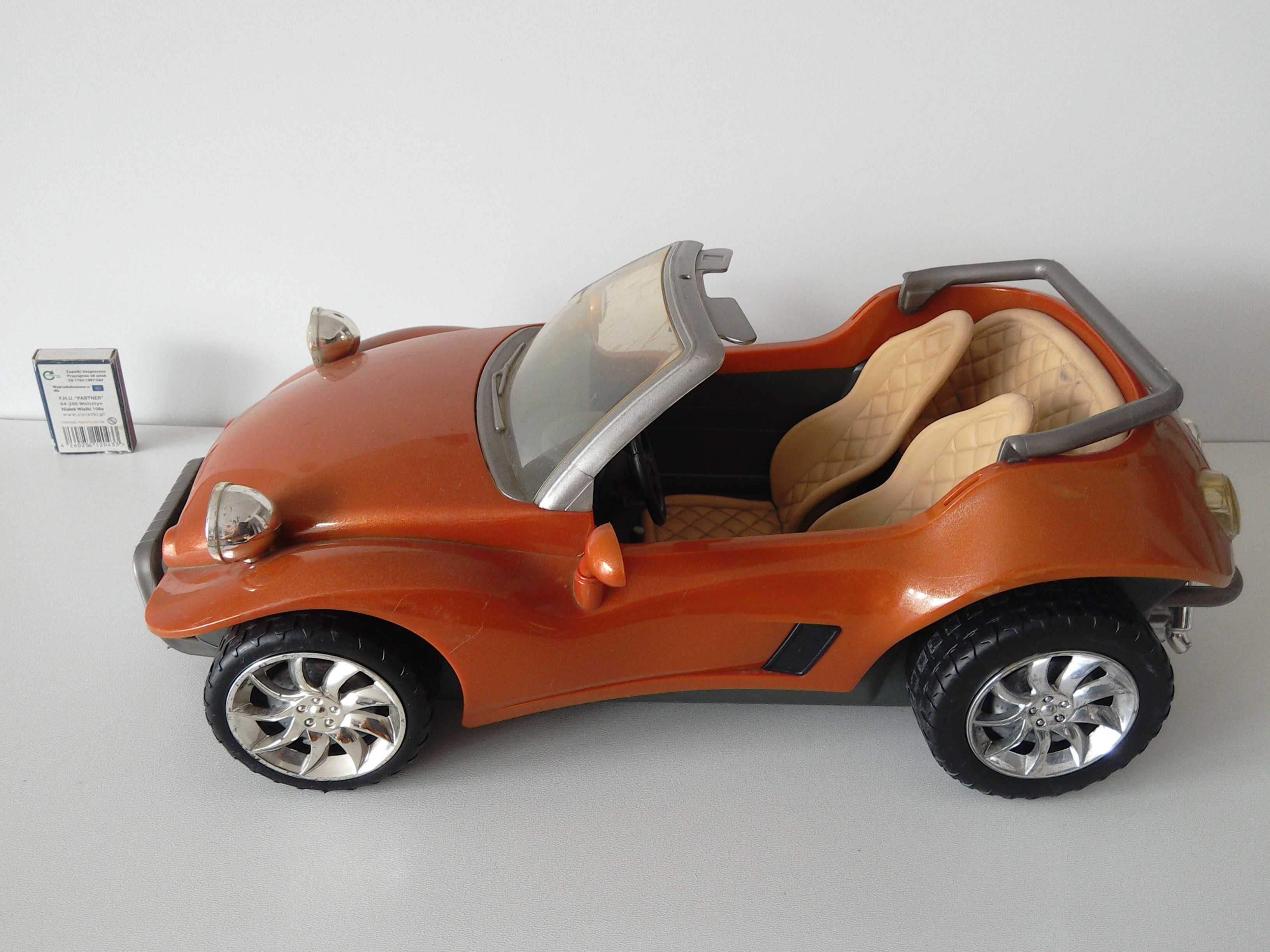 Buggy duży model Mattel 2003 kabriolet Jamaica Barbie - stare zabawki