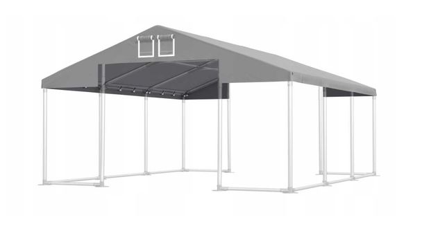 5x10 Dach do namiotu Poszycie 560 g/m2 PVC różne Biały Szary Zielony