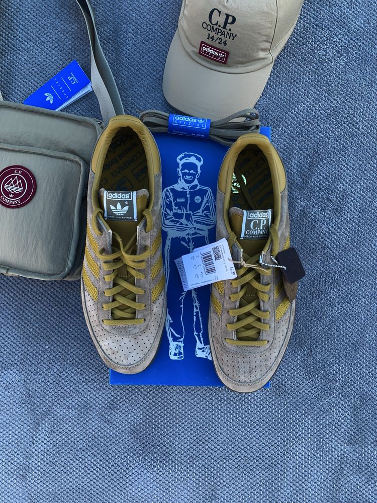 Adidas x C.P. Company Wimberly Spzl 43 27,5 см кеди