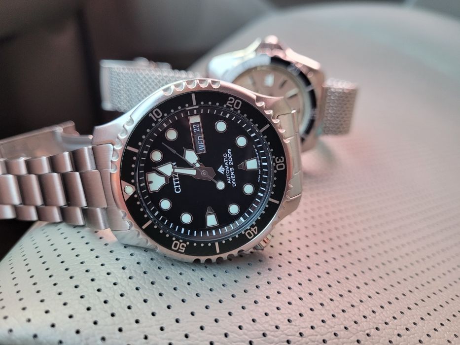 Часы Citizen механика.