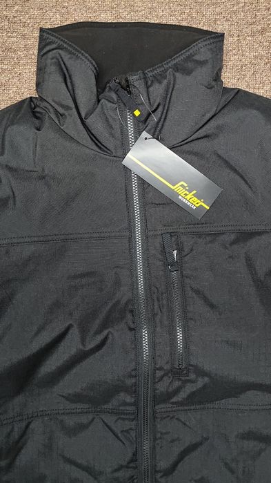 1148 Snickers M zimowa kurtka robocza ripstop  czarna mocna lekka