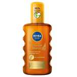Nivea Intense Bronze karotenowy olejek do opalania w spray'u SPF6 200