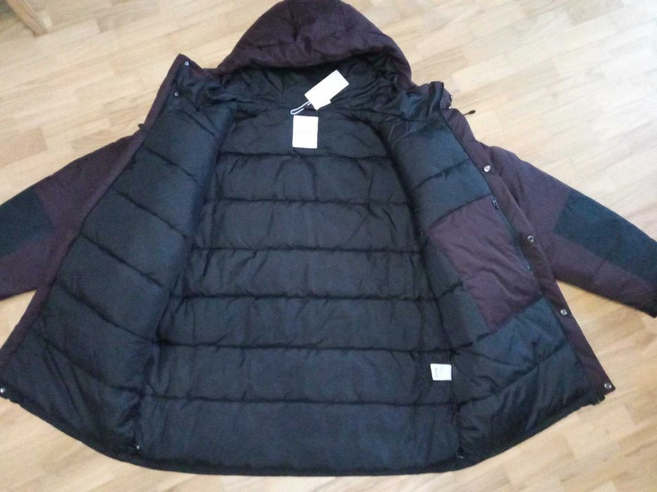 Куртка мужская подовжена зимова Reserved зимняя пуховик парка