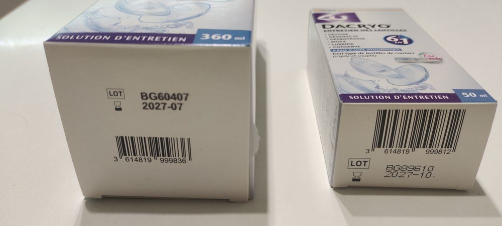 Cooper Dacryo раствор для ухода за контактными линзами с гиалуроновой